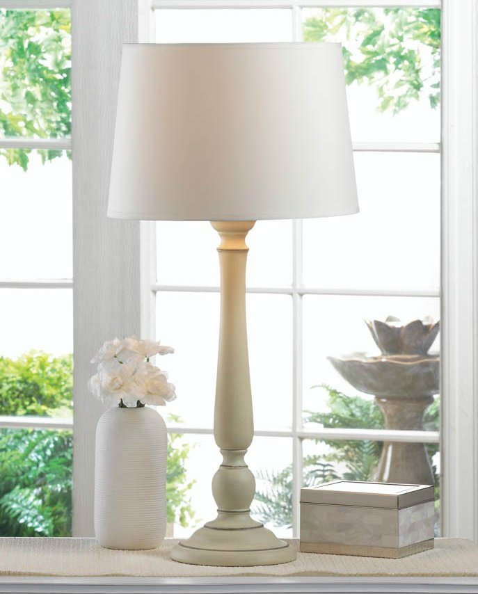 Ceramic Ivory Table Lamp