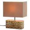 River Rocks Ceramic Geometric Table Lamp