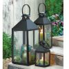 Colonial Style Candle Lantern - 9 inches