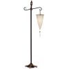 Spiral Design Floor Lamp with Tassel
