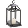Iron Classic Candle Lantern - 12 inches