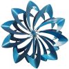 7-Foot Blue Petals Windmill Garden Stake