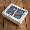 Artichoke Glass Ornament - Box of 4