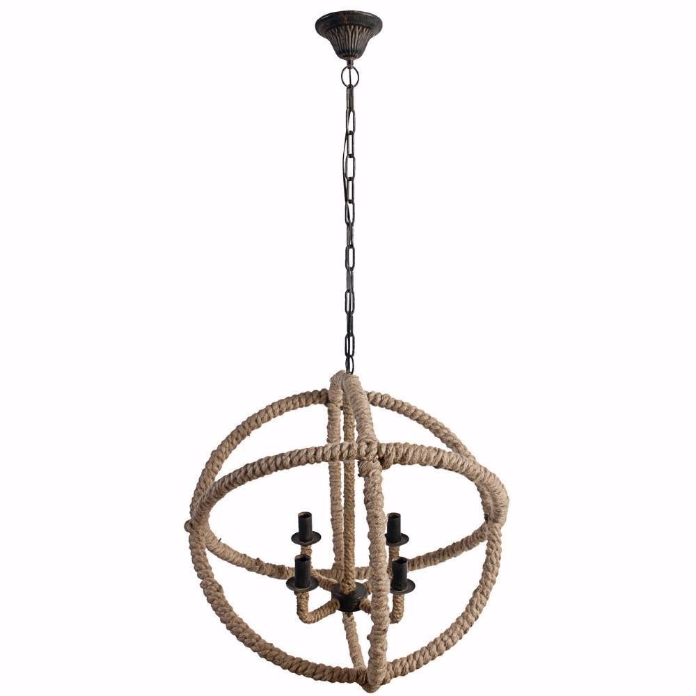 Astonishing Cade-4 Light Roped Chandelier