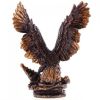 Bronze-Look Eagle in Flight Statue