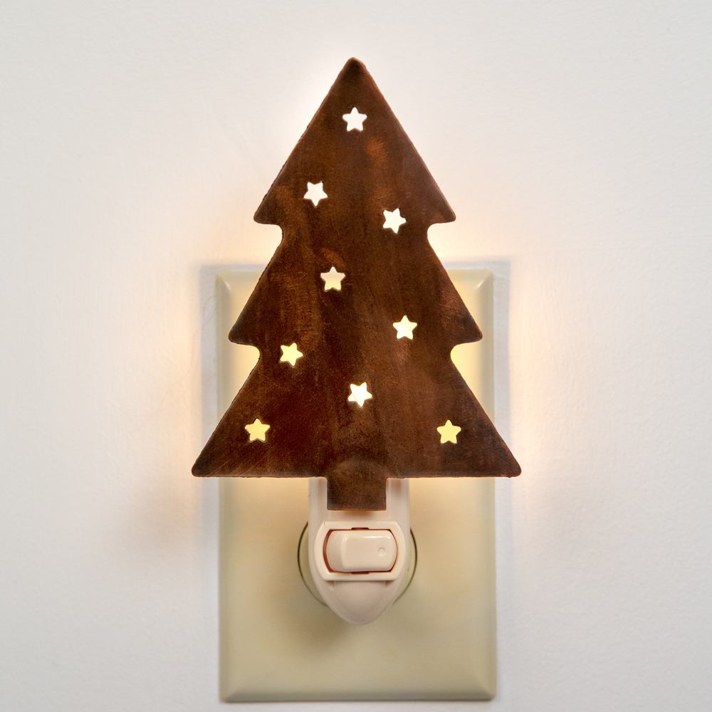 Christmas Tree Night Light - Box of 4