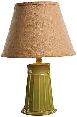 Cookie Sea Foam Green Ceramic Table Lamp with Shade
