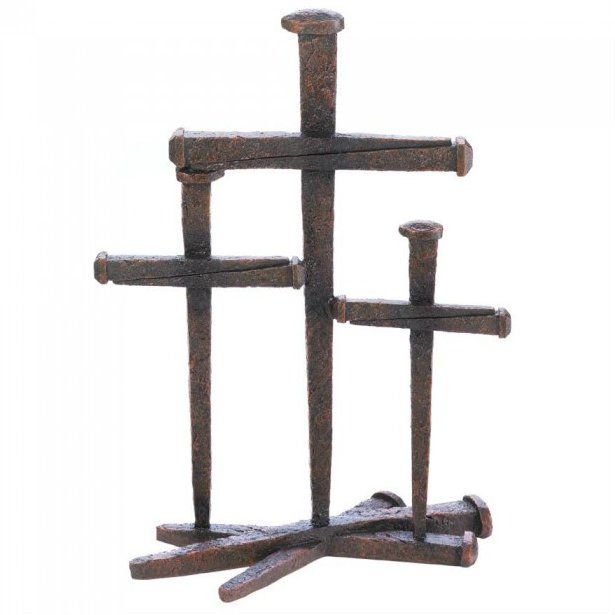 Cross of Nails Sculpture