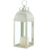 Distressed Candle Lantern - 12.5 inches