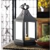Carriage Style Candle Lantern - 12 inches