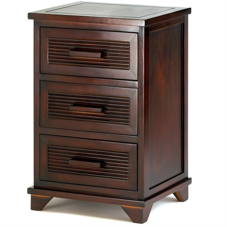 Dark Wood Craftsman End Table