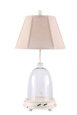Favorite Things Fillable Glass Lamp