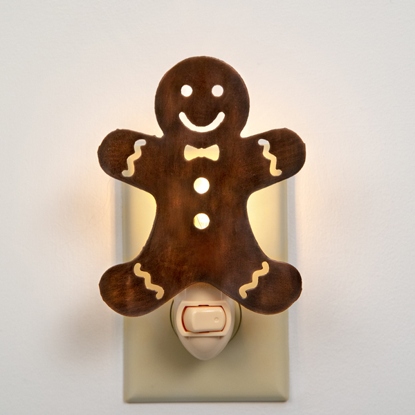 Gingerbread Night Light - Box of 4