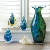 Glass Conch Shell Decor