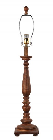 Liberty Wood Stain Table Lamp Base
