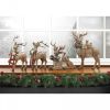 Rustic Reindeer Figurine - Looking Sideways
