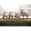 Rustic Reindeer Figurine - Looking Up