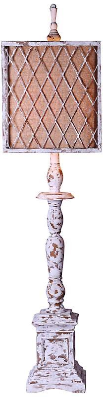 Scarborough Buffet Lamp with Mesh Shade