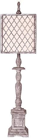 Scarborough Light Grey Table Lamp