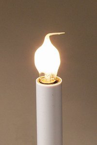 Silicone 6W Candelabra Bulb - 2 Pack