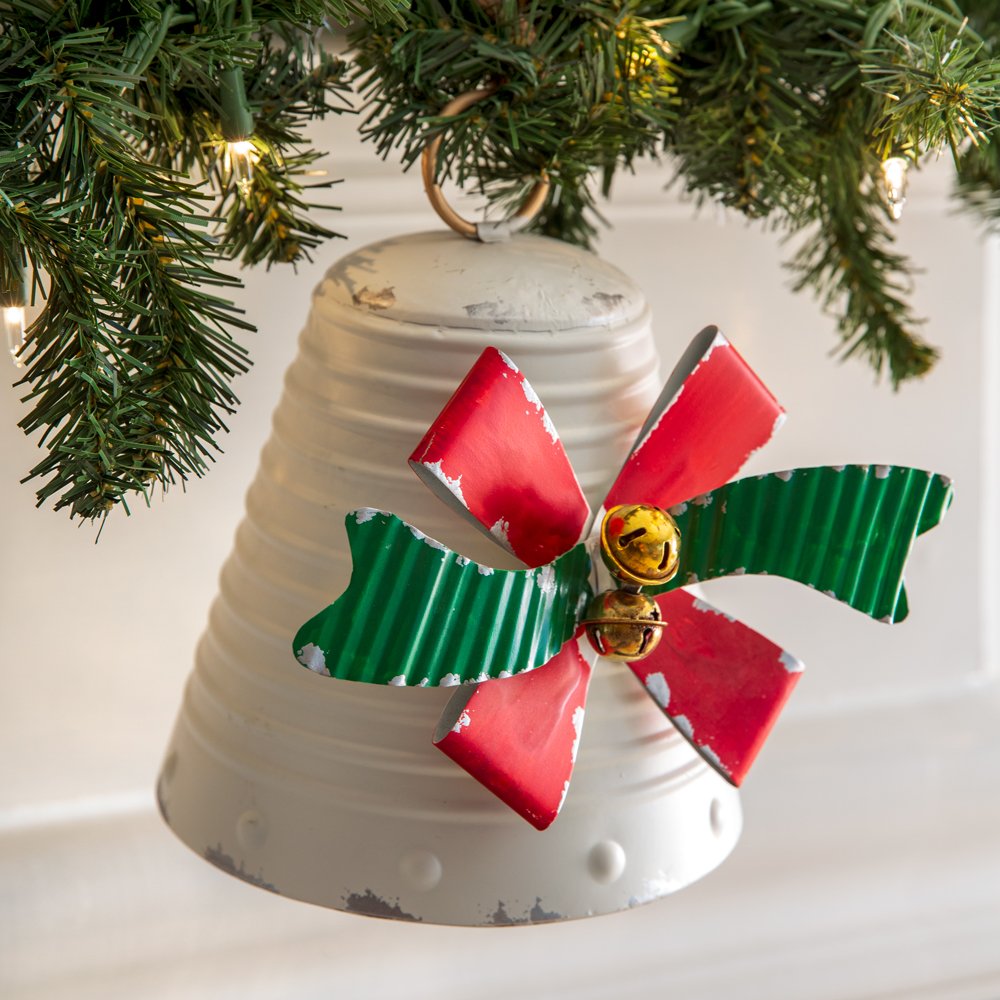 Small Holiday Bow Bell