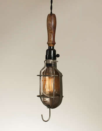 Trouble Light with Reflector (Shown with our 40 watt vintage bulb, not included)