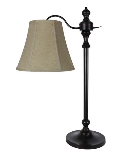 Village Metal Table Lamp & Shade