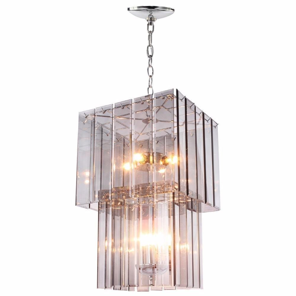 Voguish Malva Glass Ceiling Pendant Large