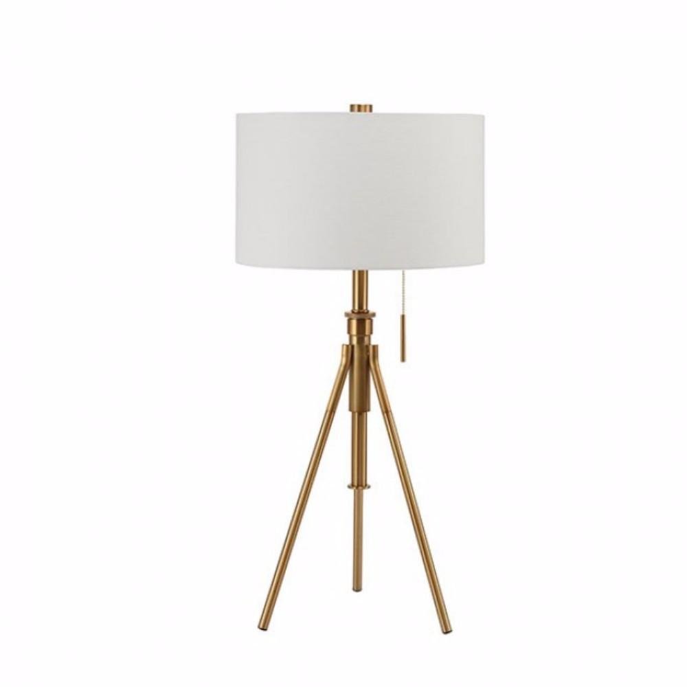 Zaya Contemporary Table Lamp, Stained Gold BM141704