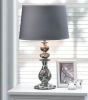 Weathered-Look Ceramic Table Lamp