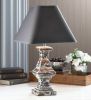 Vintage-Look Weathered Ceramic Table Lamp