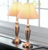 Copper-Look Antique-Style Lamp Set
