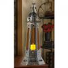 Moroccan-Style Candle Tower - 22 inches