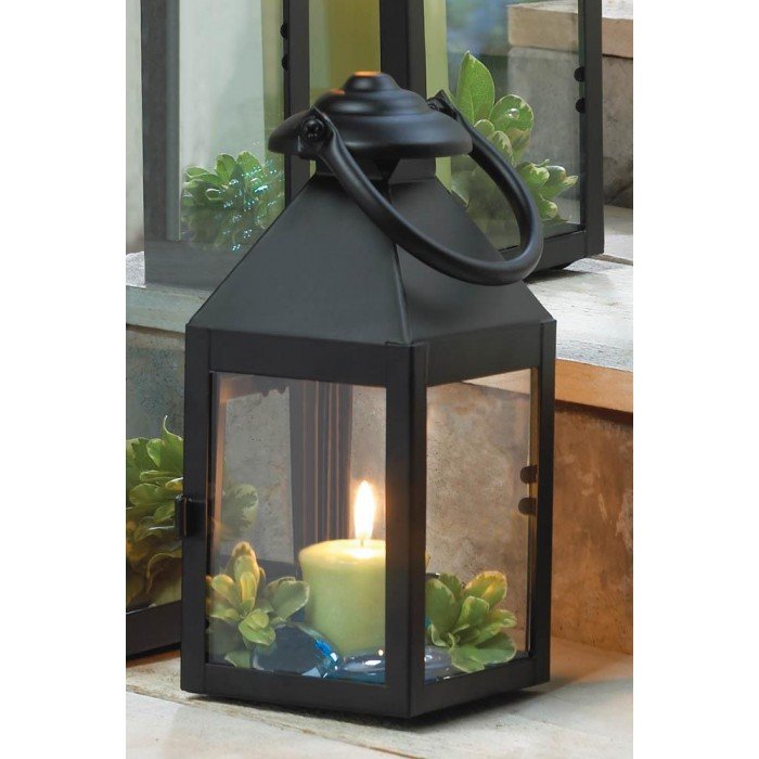 Colonial Style Candle Lantern 9 inches